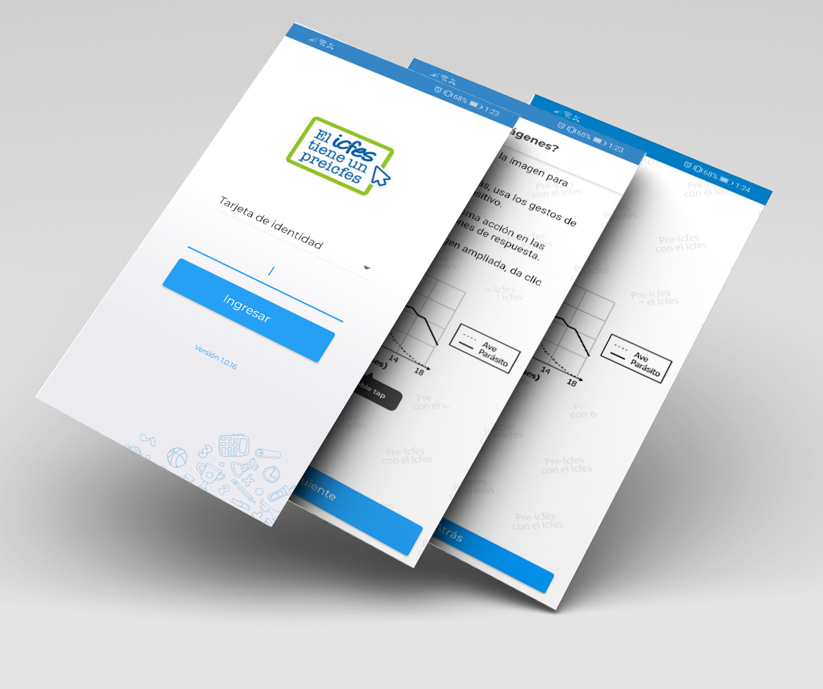 imagen aplicación movil preicfes - ejemplo 1